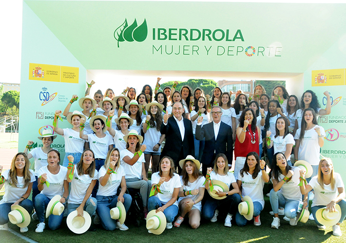 Foto El CSD concede a Iberdrola la Placa de Oro de la Real Orden del Mérito Deportivo, la más alta distinción que se otorga al deporte en España.